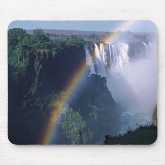 Afrika, Zimbabwe. Victoriawatervallen Muismat (Voorkant)