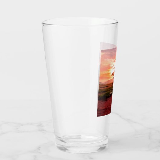 Afrika - ZonneAfrika Glas (Rechts)