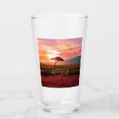Afrika - ZonneAfrika Glas (Voorkant)