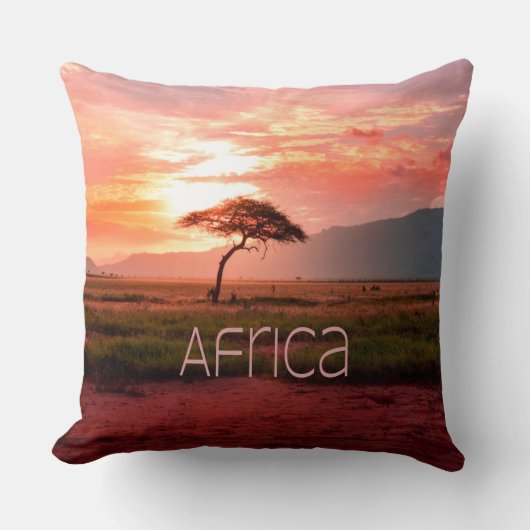 Afrika - ZonneAfrika Kussen (Voorkant)