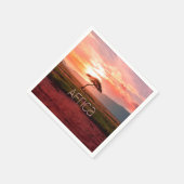 Afrika - ZonneAfrika Servet (Hoek)