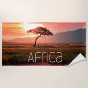 Afrika - ZonneAfrika Strandlaken