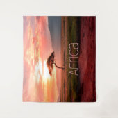 Afrika - ZonneAfrika Wandkleed (Voorkant)