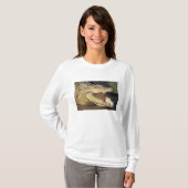 Afrika, Zuid-Afrika Nijlkrokodil T-shirt (Voorkant volledig)