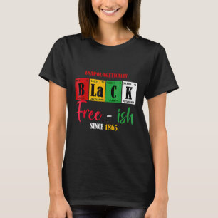 Afrika zwart zonder verontschuldigingen Free-ish s T-shirt