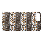 Afrikaan met een cheetah-huidpatroon Case-Mate iPhone case (Achterkant (Horizontaal))
