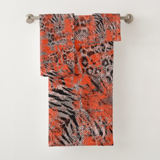 Afrikaan, stammenfamilie. bad handdoek (Insitu)