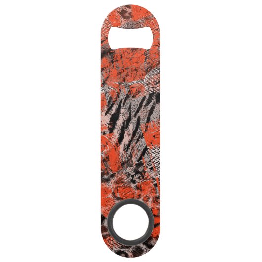 Afrikaan, stammenfamilie. speed flessenopener (Voorkant)