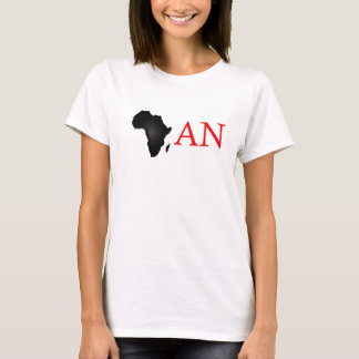 afrikaAN zwarte kopie T-shirt