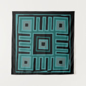 afrikaans abstract modern patroon canvas wandkleed (Voorkant (horizontaal))