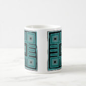 Afrikaans abstract modern patroon koffiemok (Center)