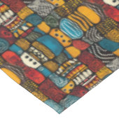 afrikaans Abstract tafelkleed (Gekanteld)