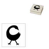 Afrikaans adinkra, adinkra senufo-symbool rubberstempel (Gestempeld)