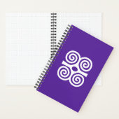 afrikaans adinkra Notitieboek (Binnen)