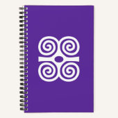 afrikaans adinkra Notitieboek (Voorkant)
