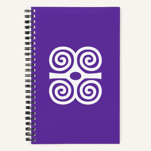 afrikaans adinkra Notitieboek (Voorkant)