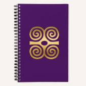 afrikaans adinkra Notitieboek (Voorkant)