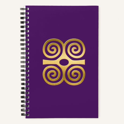 afrikaans adinkra Notitieboek (Voorkant)