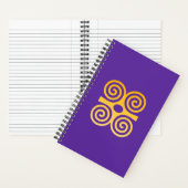 afrikaans adinkra Notitieboek (Binnen)