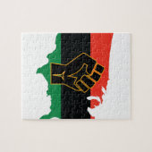 Afrikaans-Amerikaans & #160; Legpuzzel (Horizontaal)