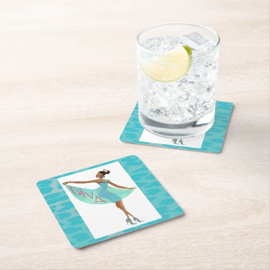 "Afrikaans+Amerikaans+Diva" Kartonnen Onderzetters (Insitu)