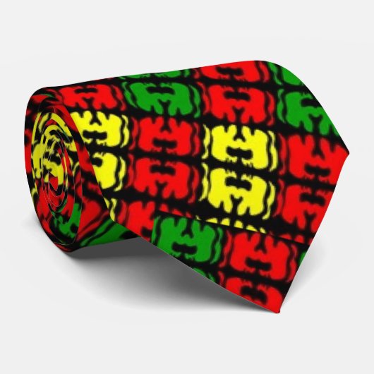 Afrikaans Amerikaans erfgoed Stropdas (Opgerold)
