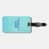 Afrikaans Amerikaans Gymnastiek Meisje Schattig Cu Bagagelabel (Achterkant horizontaal)