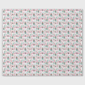 Afrikaans-Amerikaans kerstcadeautje uit Ballerina Cadeaupapier (Vlak)