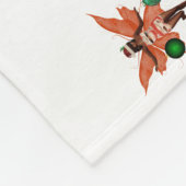 Afrikaans Amerikaans Kerstfeest Fairy Baby Deken (Hoek)