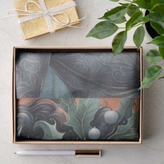 Afrikaans Amerikaans Kerstgodin Decoupage Papier (Geschenk)