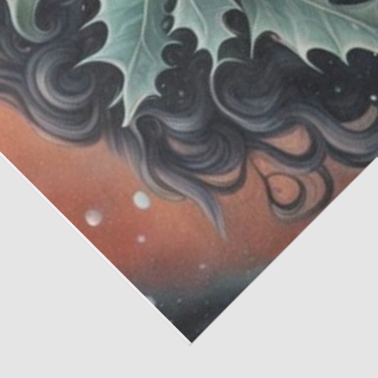 Afrikaans Amerikaans Kerstgodin Decoupage Papier (Detail)