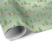 Afrikaans-Amerikaans Kinder kerstpapier Cadeaupapier (Rol Hoek)