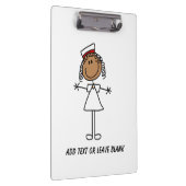 Afrikaans-Amerikaans klembord voor verpleegkundige (Rechts)