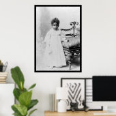 Afrikaans-Amerikaans meisje 1900 Poster (Thuiskantoor)