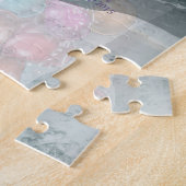 Afrikaans-Amerikaans meisje en jellybonen Legpuzzel (Zijkant)