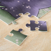 Afrikaans-Amerikaans meisje en oliet Legpuzzel (Zijkant)