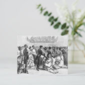 Afrikaans-Amerikaans militair blok Briefkaart (Staand voorkant)