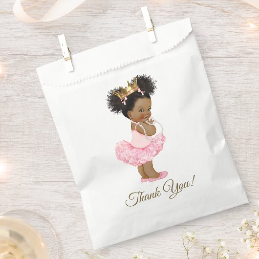 Afrikaans Amerikaans Prinses Baby shower Geschenkt Bedankzakje