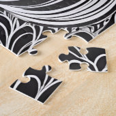 Afrikaans Amerikaans Silhouet Beauty Enchanted Legpuzzel (Zijkant)