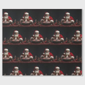 Afrikaans Amerikaans Sinterklaas Snoep Wrapping Pa Cadeaupapier (Vlak)