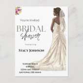 -Afrikaans-Amerikaans Vrijgezellenfeest van de Bri Briefkaart (Voorkant)