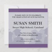 Afrikaans-Amerikaanse Afstuderen Kaart (Achterkant)