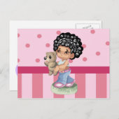 Afrikaans-Amerikaanse Briefkaart (Voorkant / Achterkant)