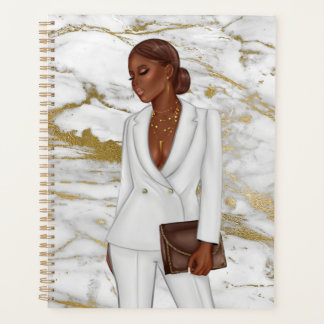 Afrikaans-Amerikaanse CEO Boss Woman Planner