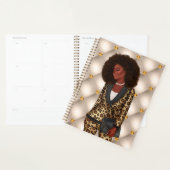 Afrikaans-Amerikaanse CEO Boss Woman Planner (Display)