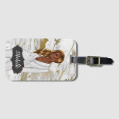 Afrikaans-Amerikaanse CEO Woman Bagagelabel (Voorkant (horizontaal))