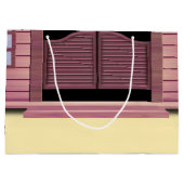 Afrikaans-Amerikaanse cowgirl Large Cadeautasje (Achterkant)