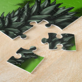 Afrikaans-Amerikaanse feier en ananas Legpuzzel (Zijkant)