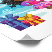 Afrikaans-Amerikaanse Ierse danseres Poster (Hoek)