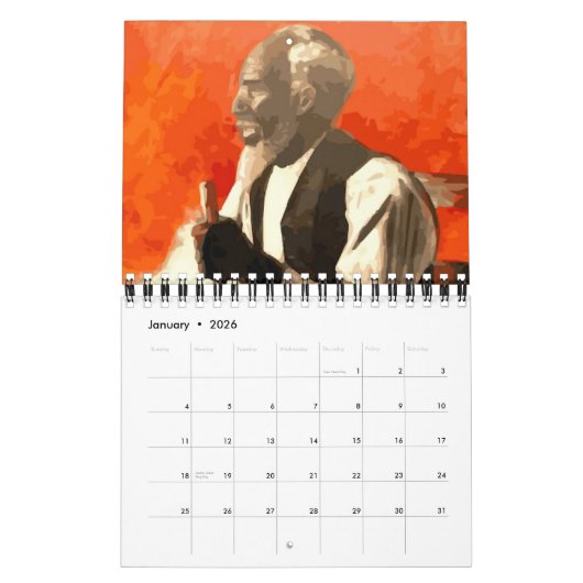 -Afrikaans-Amerikaanse kalender (Jan 2026)